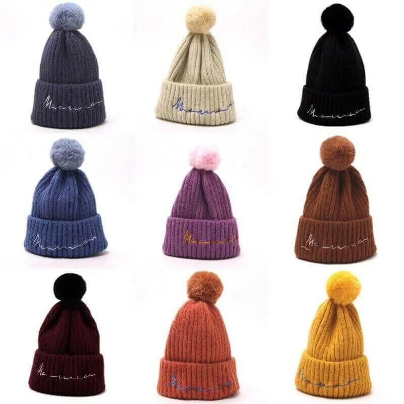 2020 New Casual Kid Winter Warm Hats Kids Children