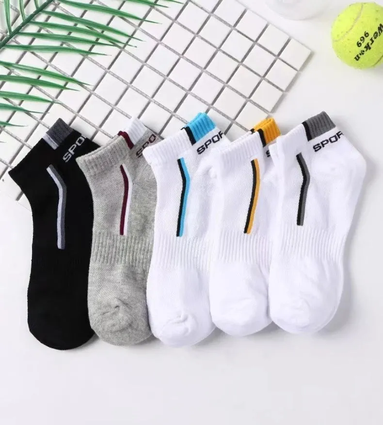 5 Pairs Mixed Colors Comfortable Socks for Men