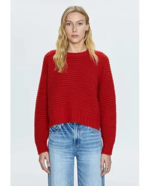 Adina Every Day Sweater Rouge