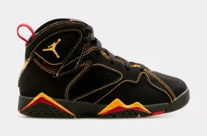 Air Jordan 7 Retro Citrus Preschool Lifestyle Shoes (Black) Free Shipping