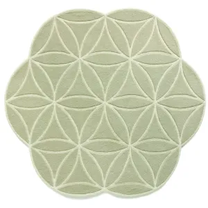 Bloom Rug Soft Green