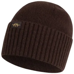 Bob Rib Beanie - Dark Brown by Blaser