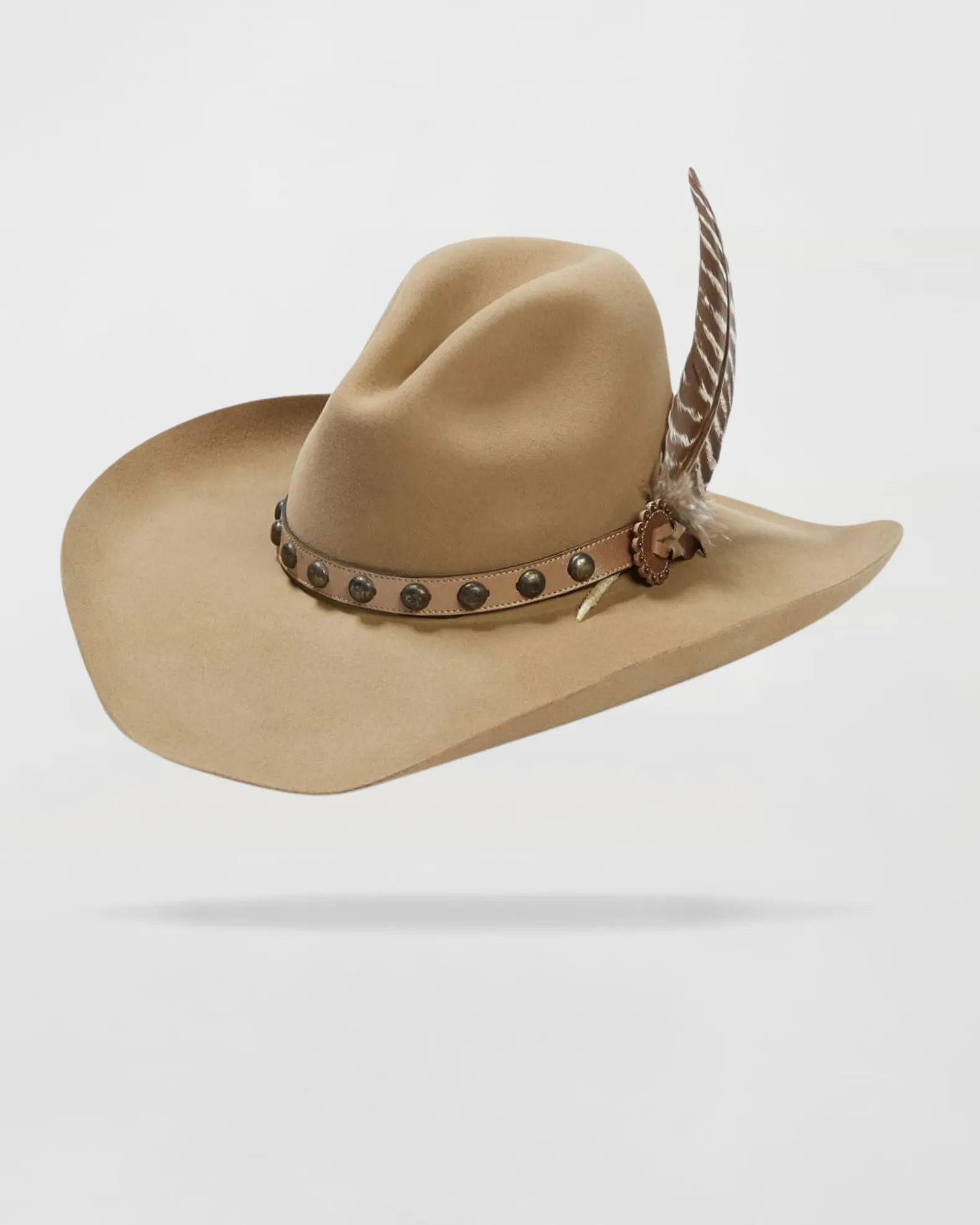 Broken Bow Felt Cowboy Hat in Black