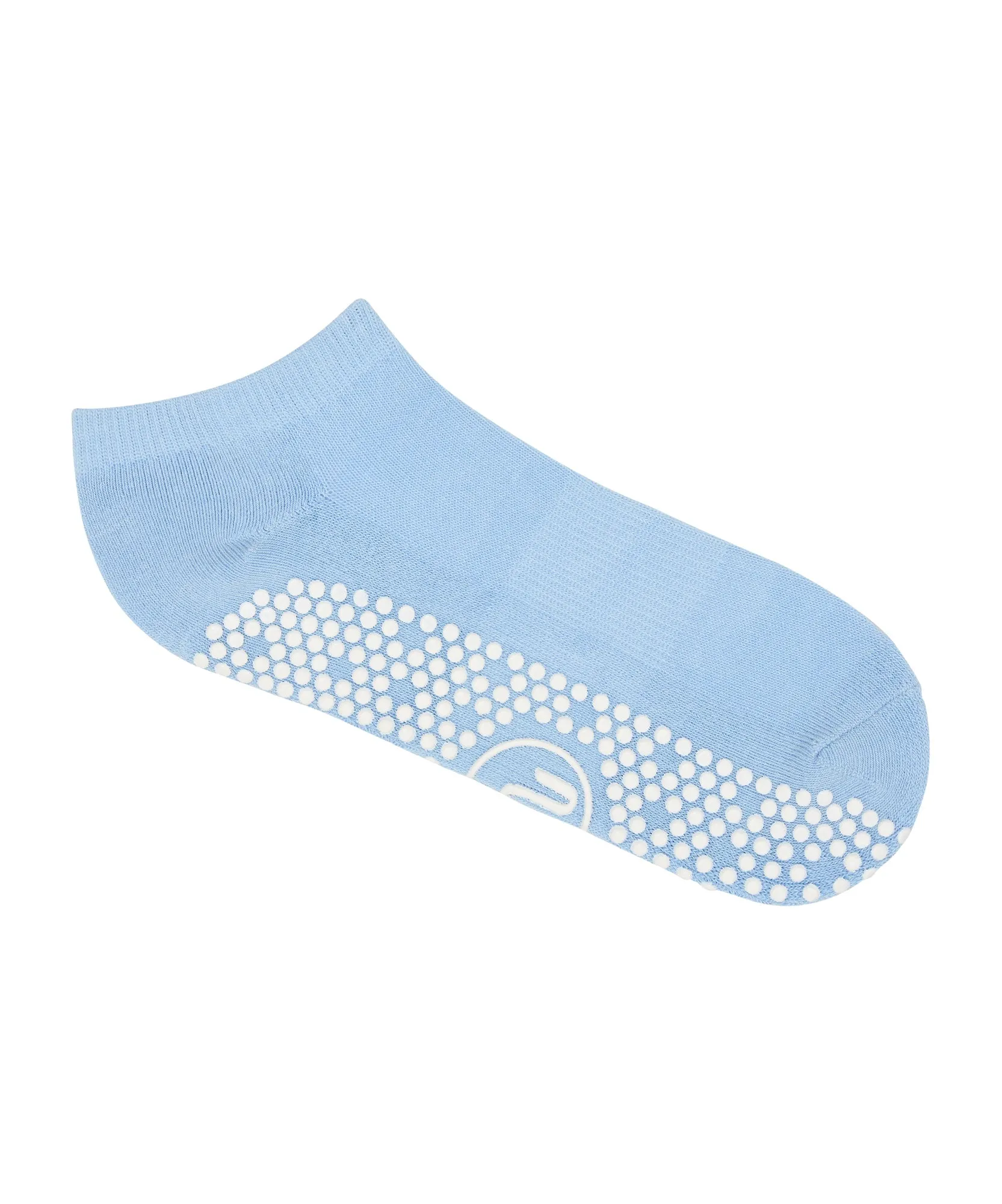 Classic Low Rise Grip Socks - Powder Blue