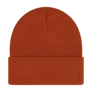 Elowel Beanie Hats for Men and Women - 100% Acrylic Thick Thermal Knit Skull Beanie Winter Hat - Unisex Cuffed Plain Caramel Beanie Hat