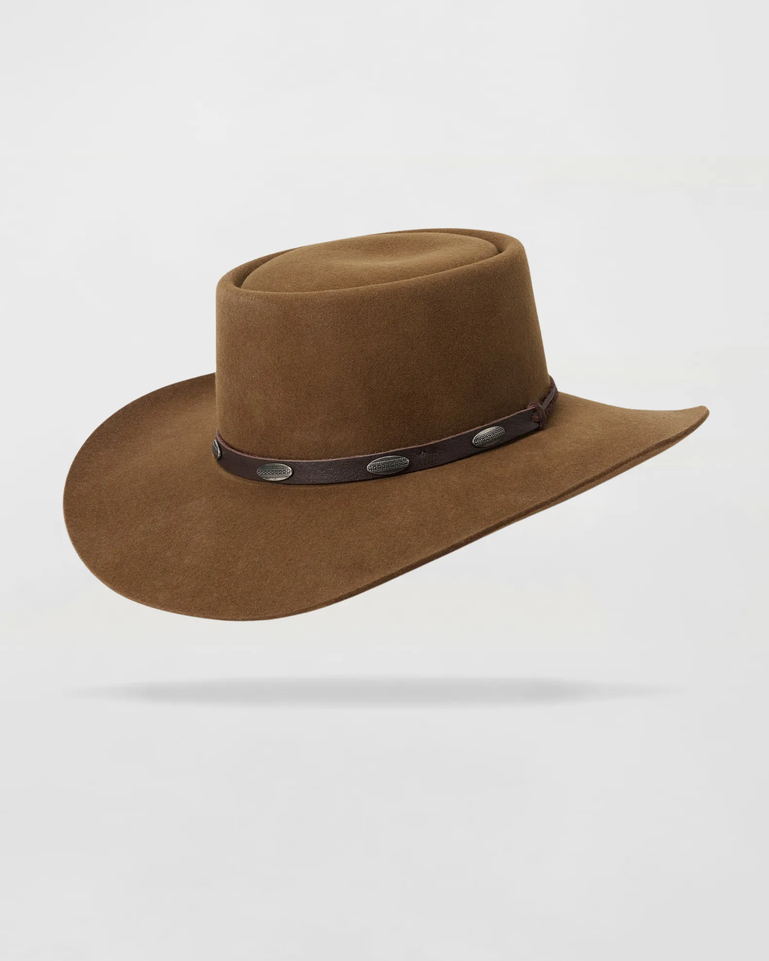 Frontier Spirit Series Felt Outdoor Cowboy Hat in Brown