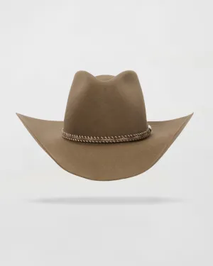 Frontier Spirit Series Felt Outdoor Cowboy Hat in Pecan