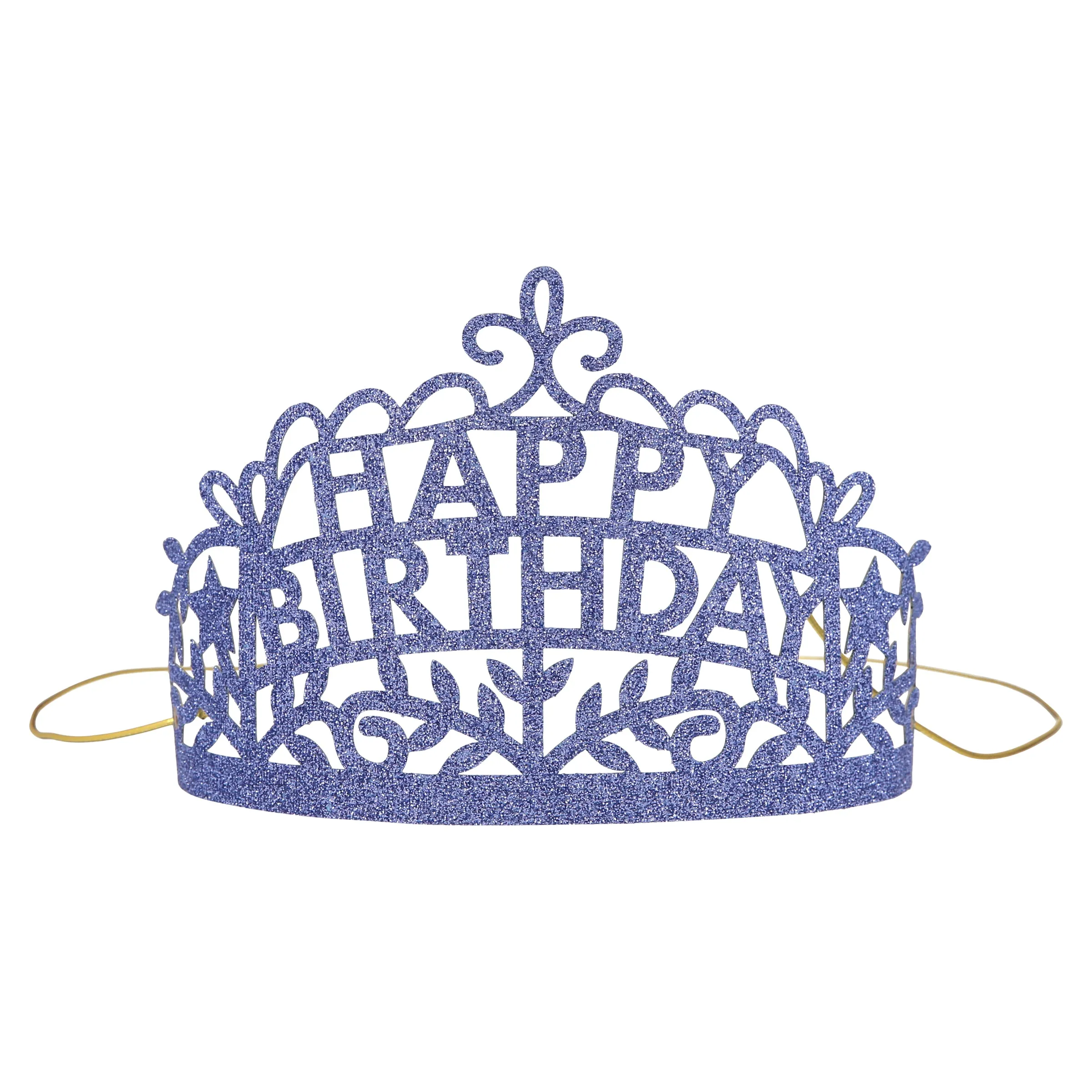 Happy Birthday Party Tiaras (x 8)