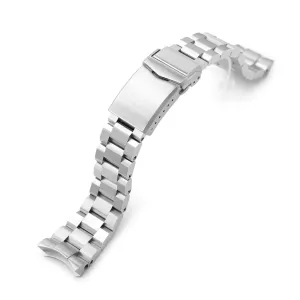 Hexad for Seiko 5 Sports GMT V-Clasp, Brushed