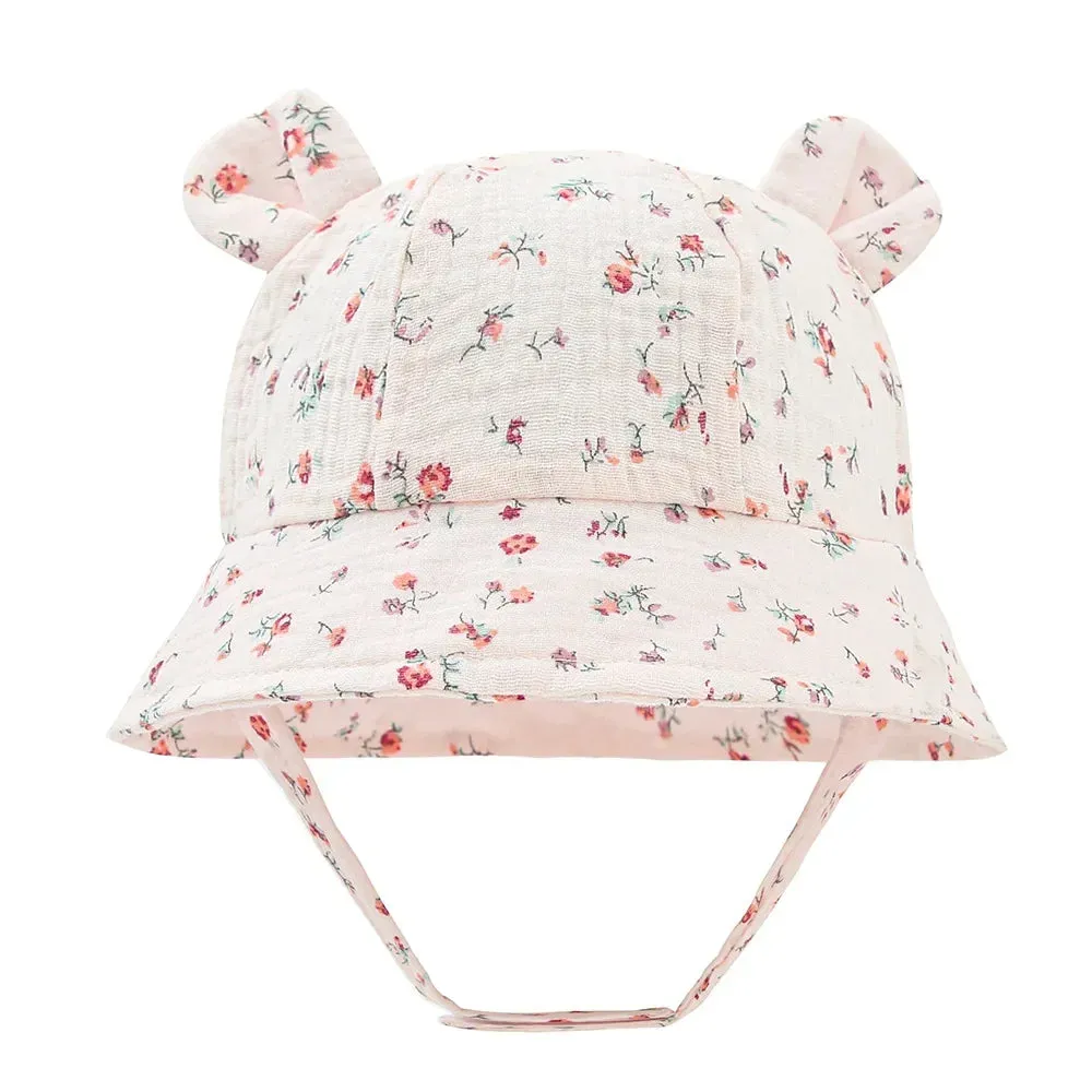 Kids Sun Hat Bear