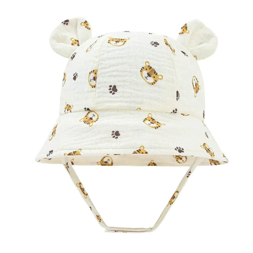 Kids Sun Hat Bear