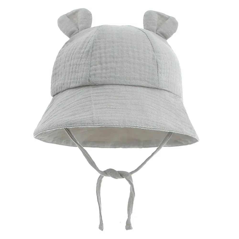 Kids Sun Hat Bear