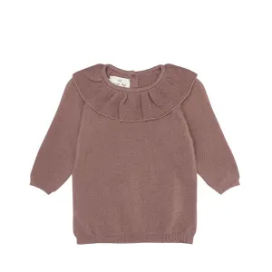 Konges Sløjd Fiol Collar Wool Knit Sweater – Ruben Rose