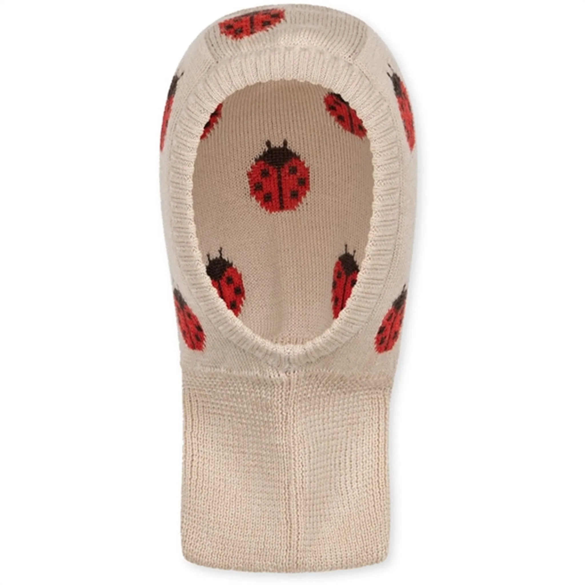 Konges Sløjd Ladybug Belou Knit Wool Balaclava