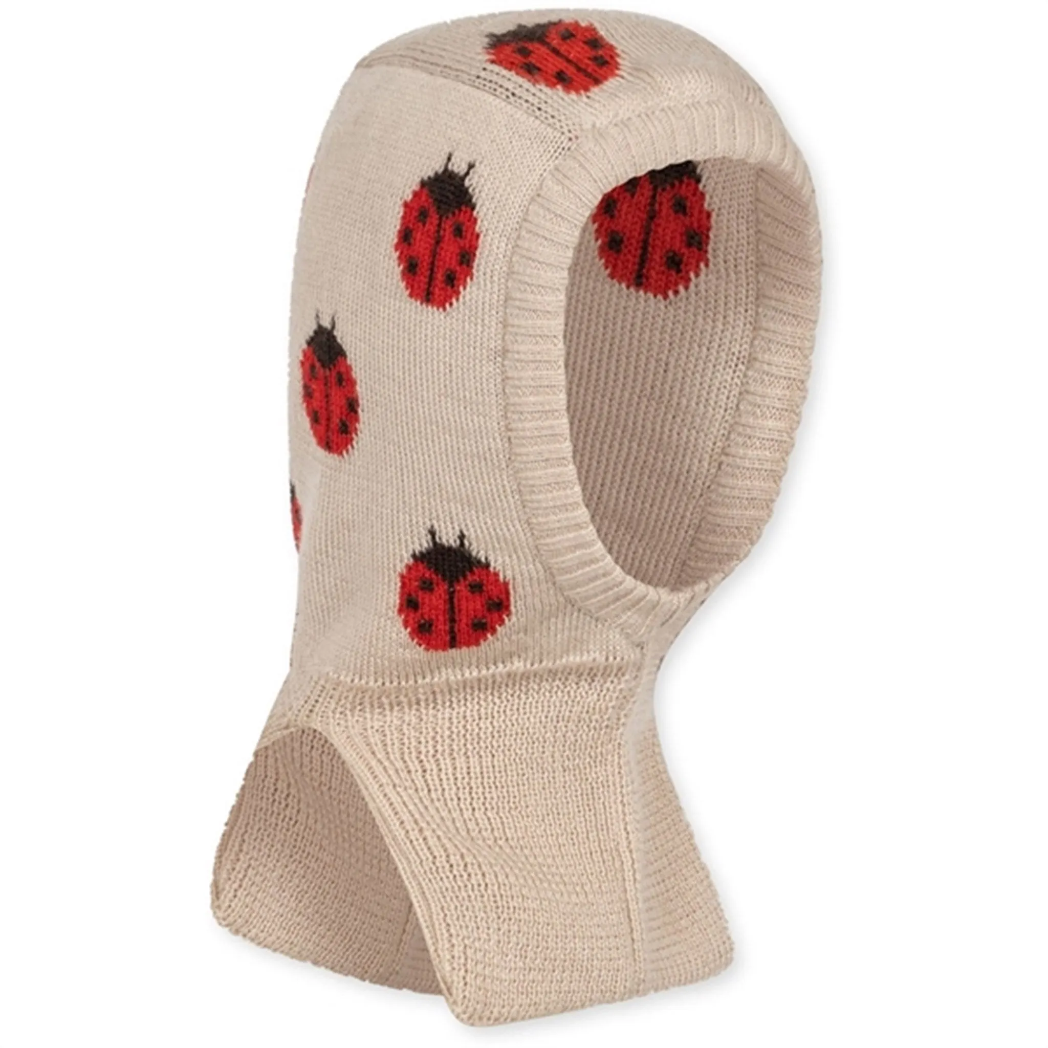 Konges Sløjd Ladybug Belou Knit Wool Balaclava