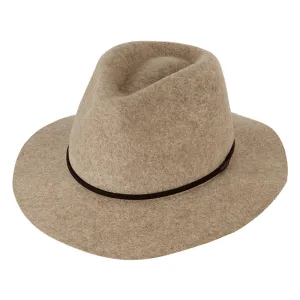 Kooringal Mid Brim Fedora Rajah - Natural Marle