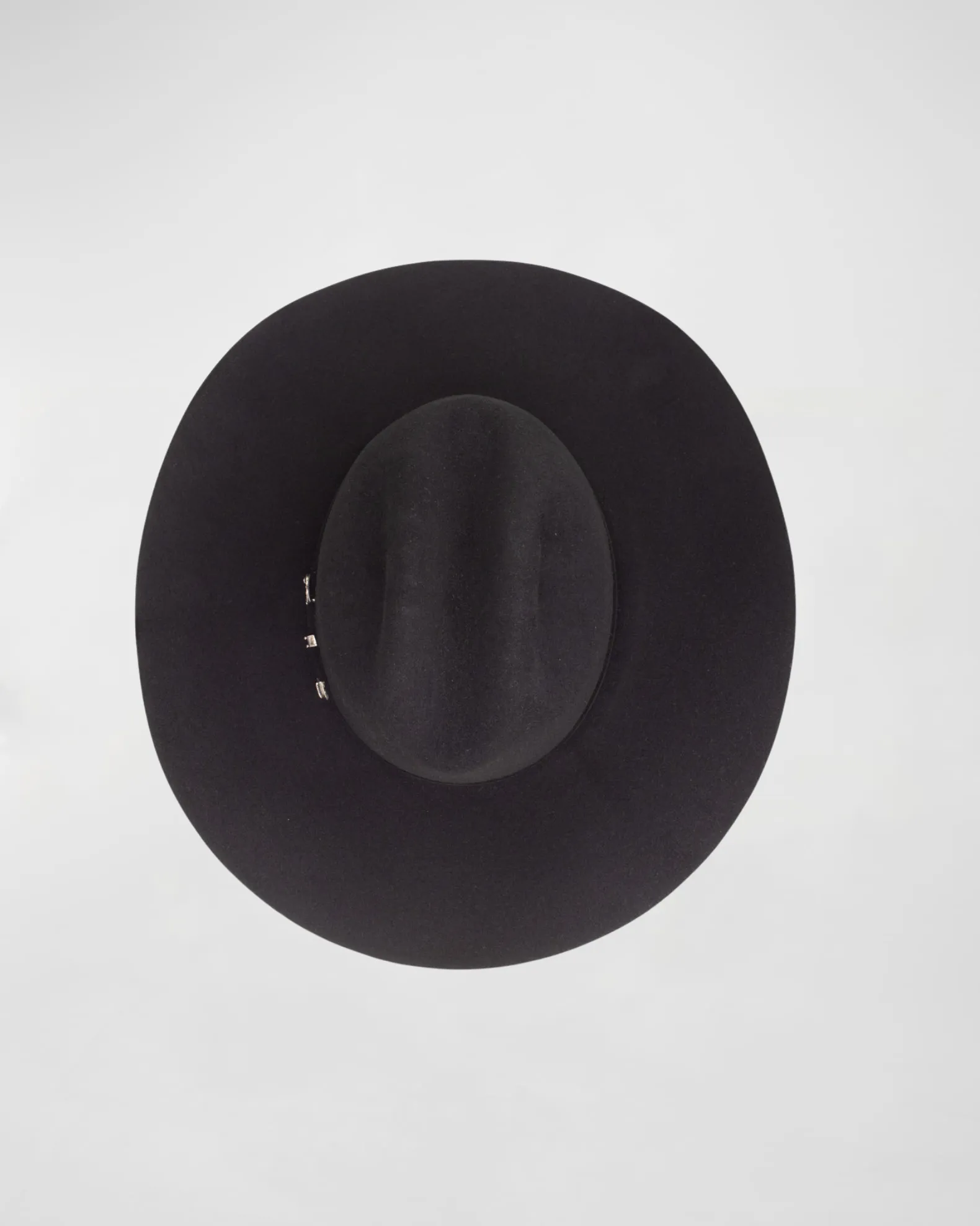 Lone Star Felt Cowboy Hat in Black