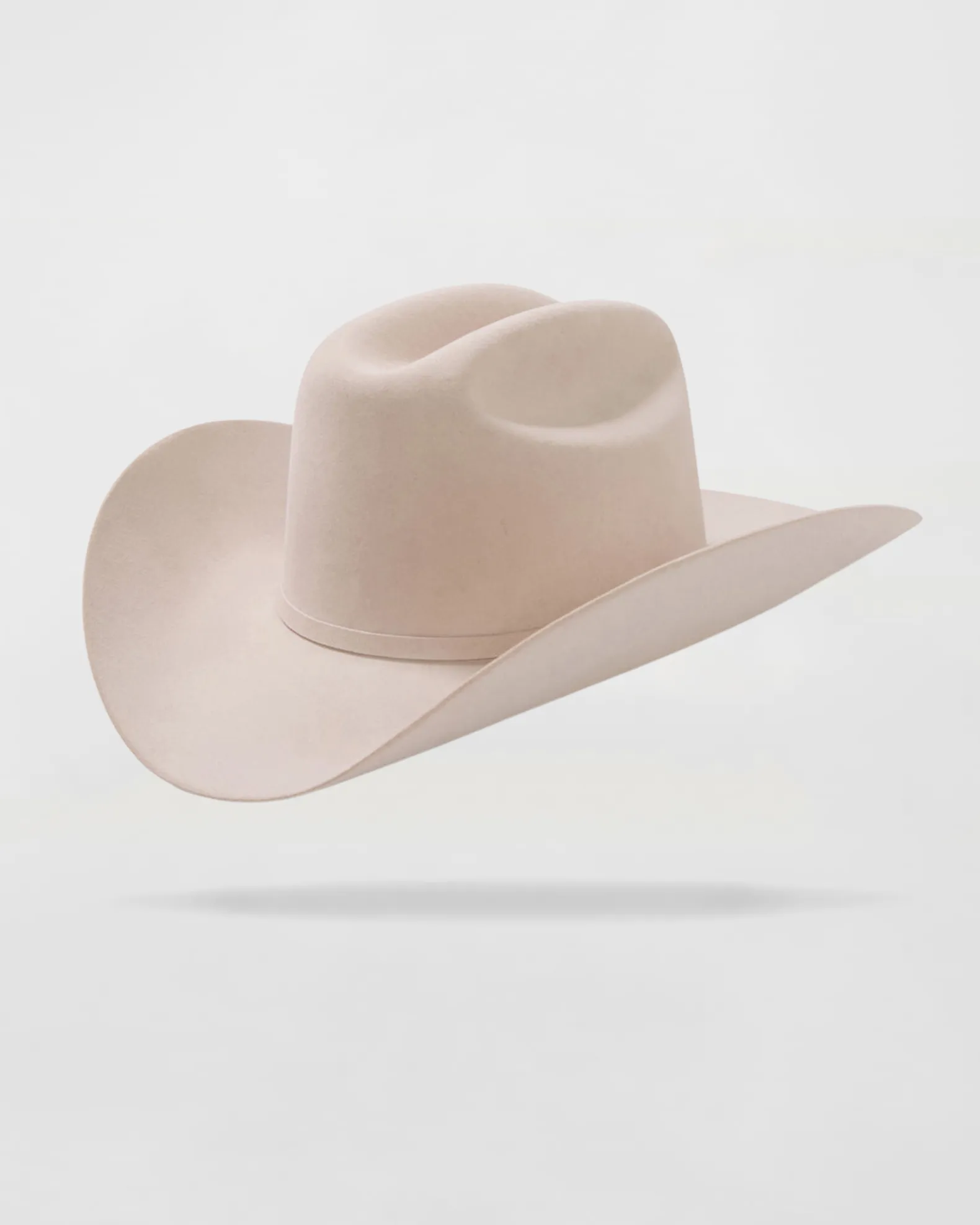 Maverick Range Felt Outdoor Cowboy Hat in Silver Grey