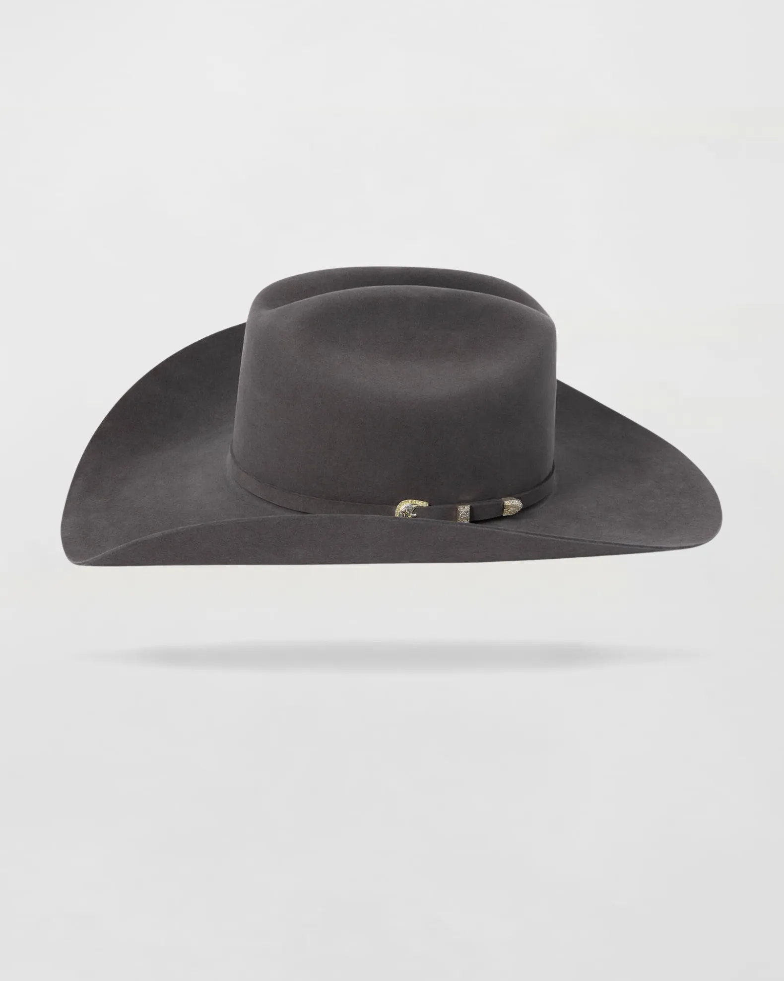 Maverick Range Felt Outdoor Cowboy Hat in Silver Grey