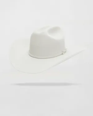 Maverick Range Felt Outdoor Cowboy Hat in Silver Grey