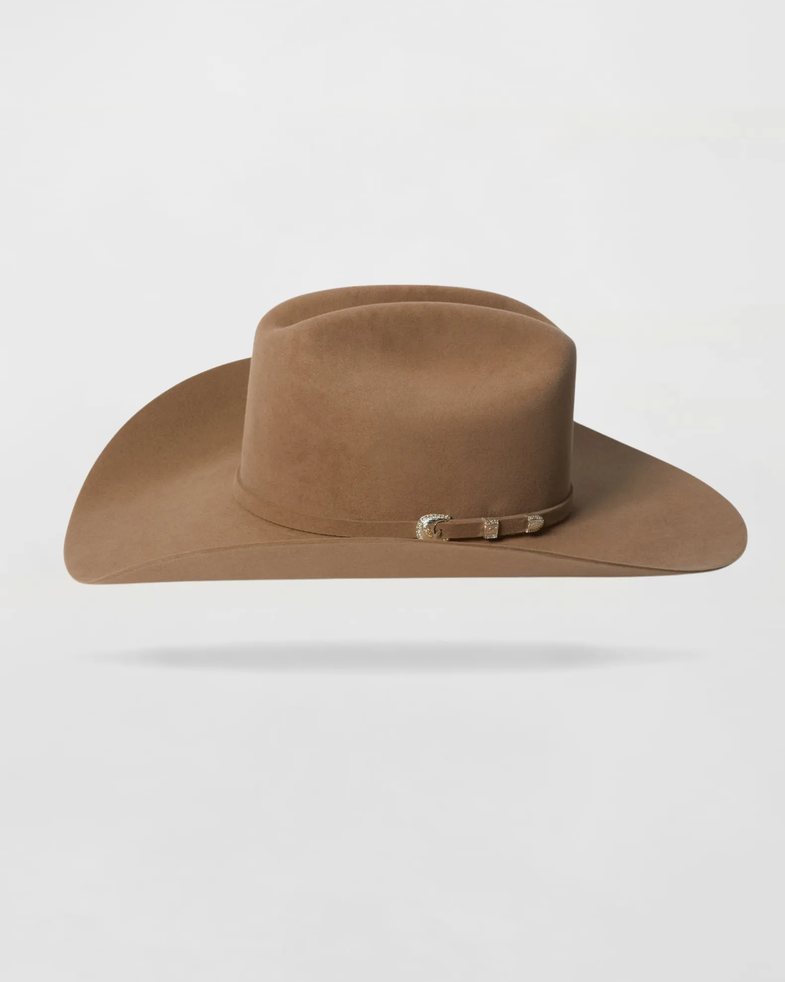 Maverick Range Felt Outdoor Cowboy Hat in Silver Sand