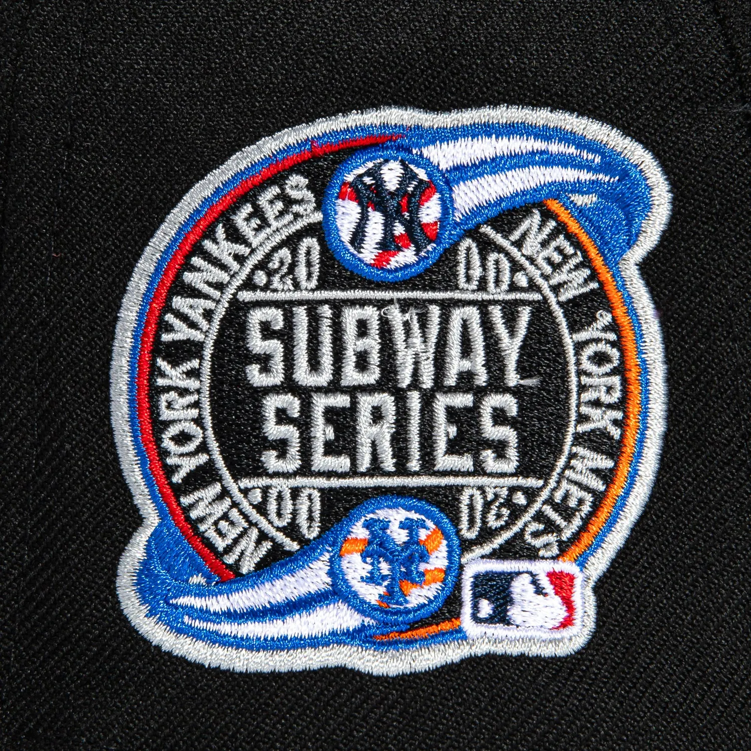 New Era 59Fifty New York Mets Subway Series Patch Hat -  Black, Royal