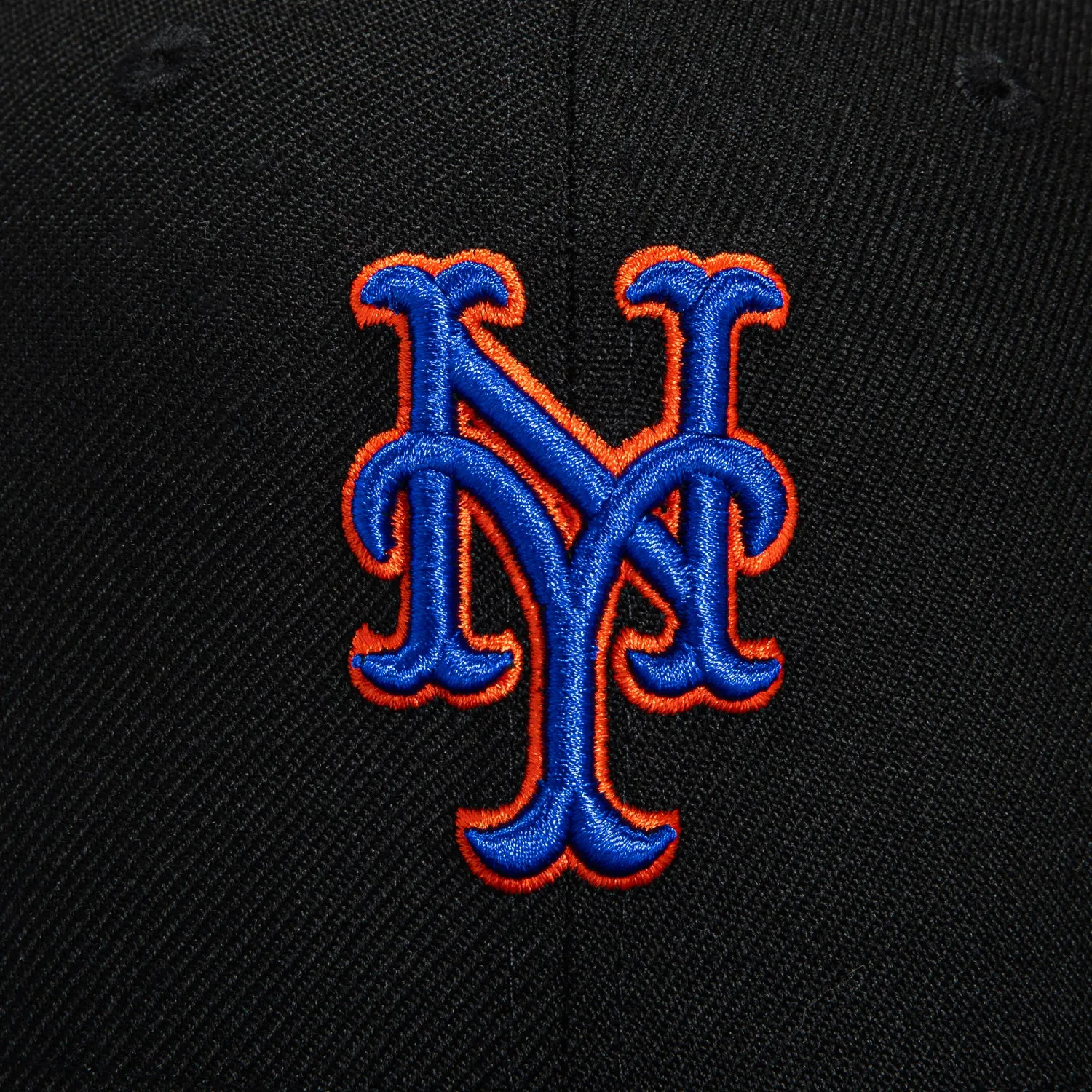 New Era 59Fifty New York Mets Subway Series Patch Hat -  Black, Royal