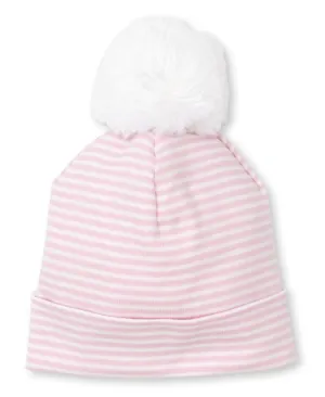 Pom Pom Stripe Hat (more colors available)