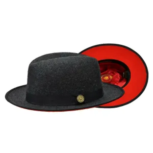 Princeton Colored Bottom Fedora by Bruno Capelo