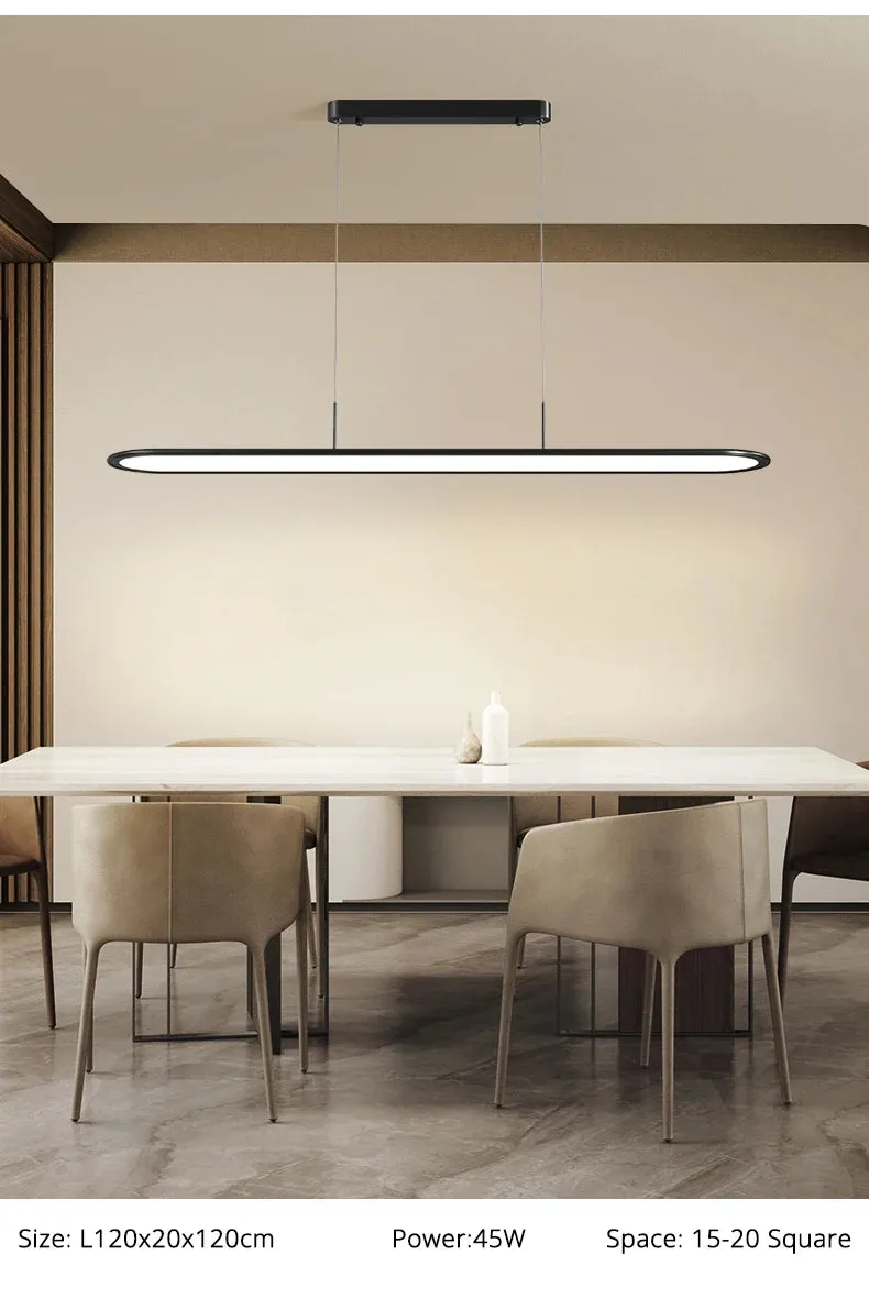 QIYI Sime White / black Lamp LED Pendant Lights