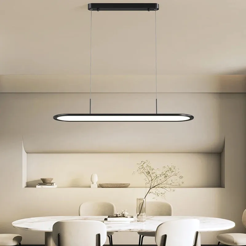 QIYI Sime White / black Lamp LED Pendant Lights