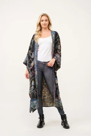 RAJ CIARA THICK STITCH EMBROIDERED DUSTER