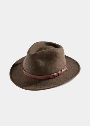 Richmond Men's Felt Hat In Brown