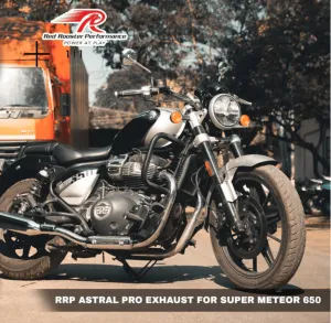 Royal Enfield Super Meteor 650 Red Rooster Astral PRO Exhaust