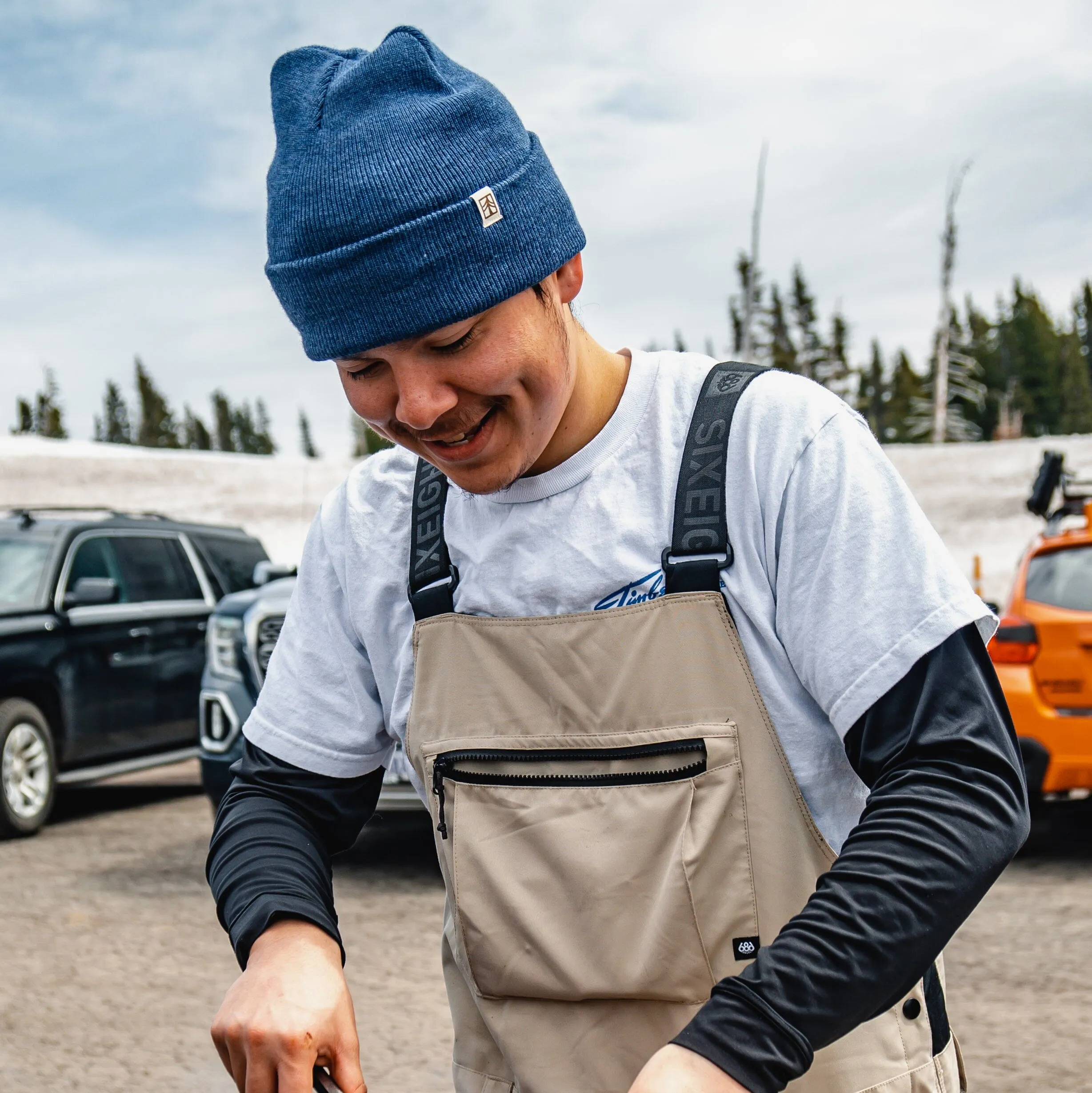 Rustek 100% Merino Wool Watch Cap | Blue