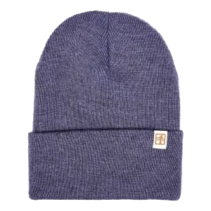 Rustek 100% Merino Wool Watch Cap | Blue