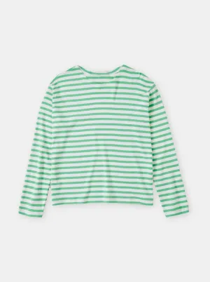 STRIPED LONGSLEEVE | GREEN KICK