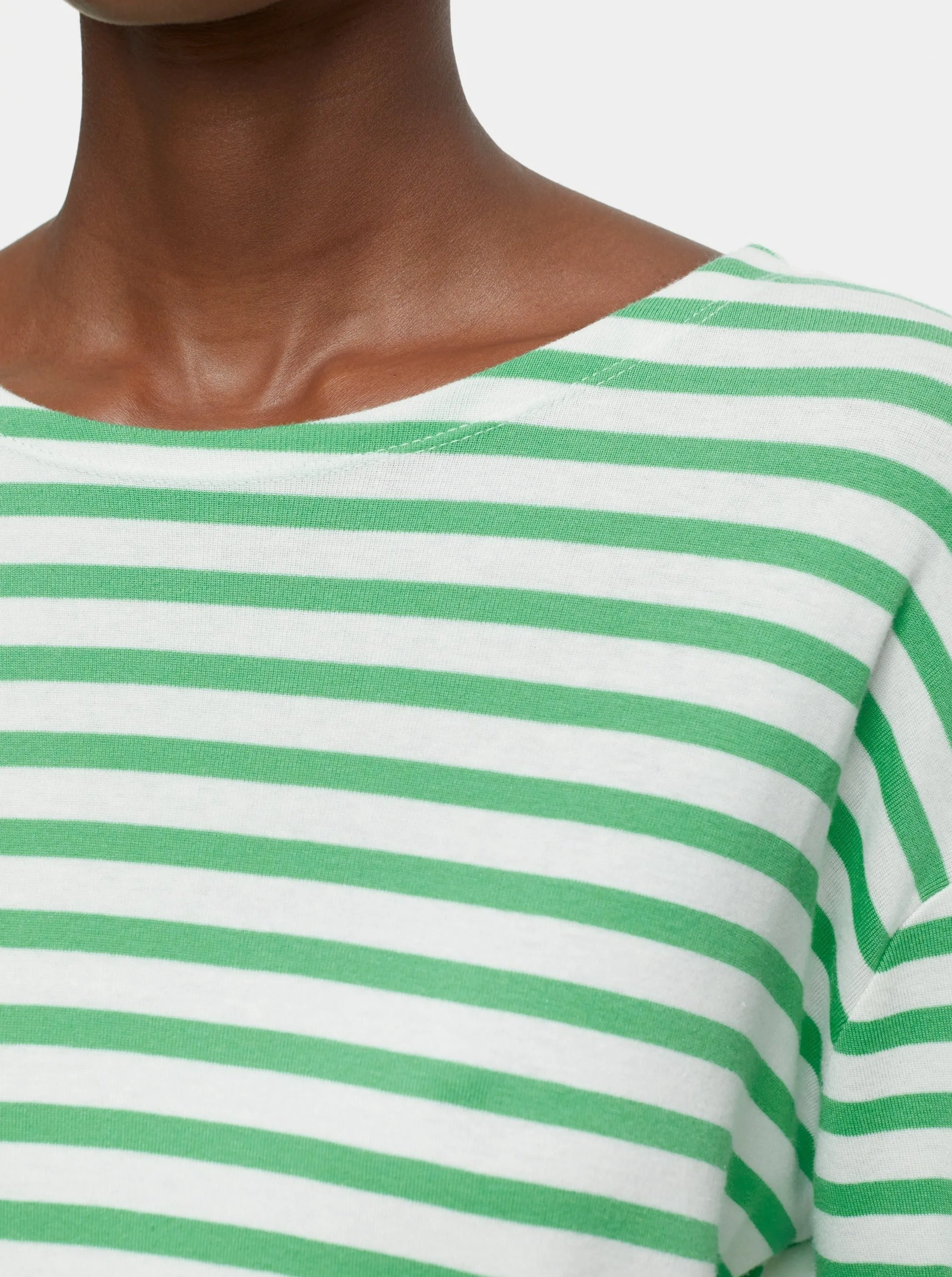 STRIPED LONGSLEEVE | GREEN KICK