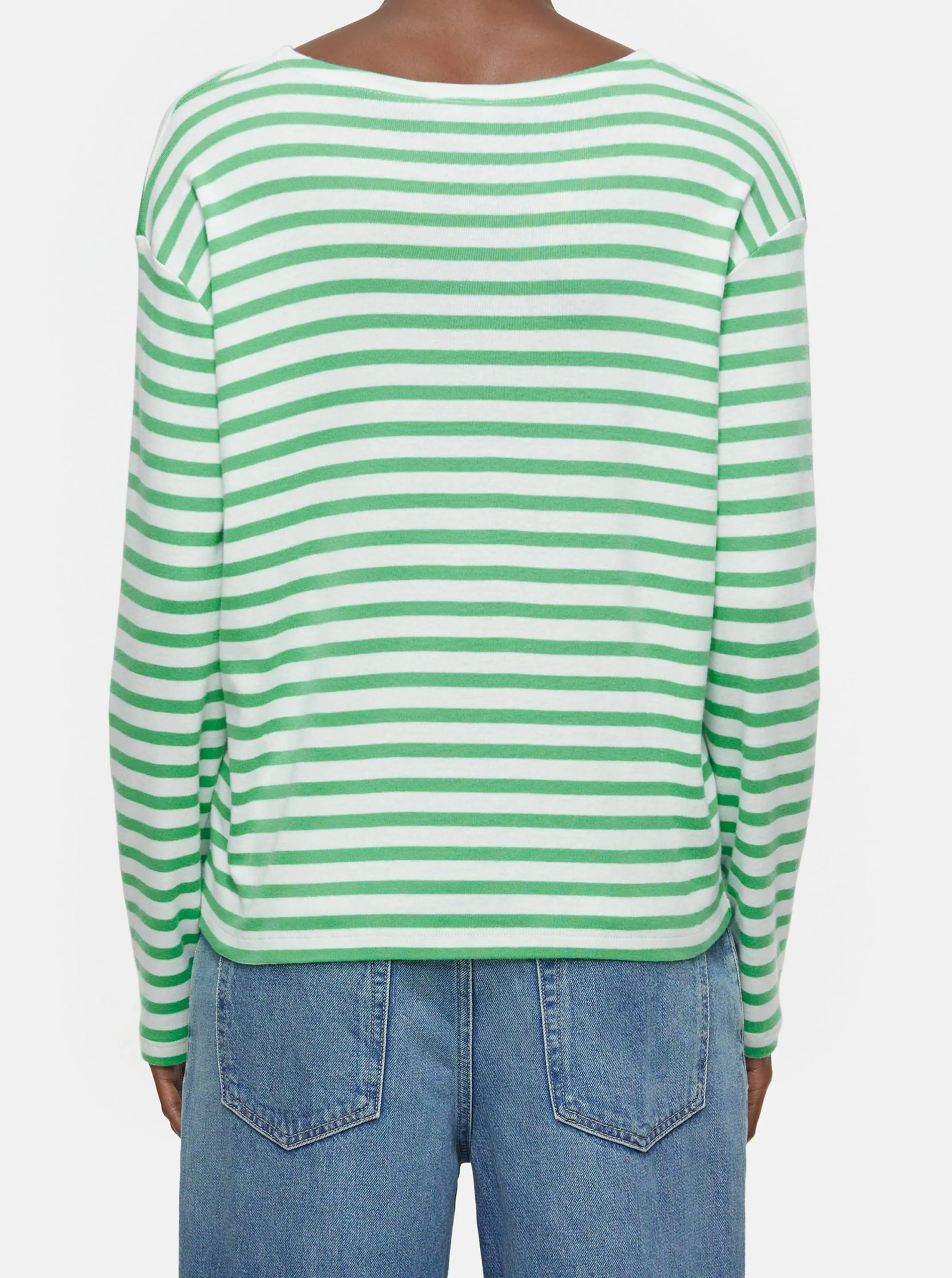 STRIPED LONGSLEEVE | GREEN KICK