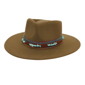 Trooper | Womens Wide Brim Felt Fedora Hat