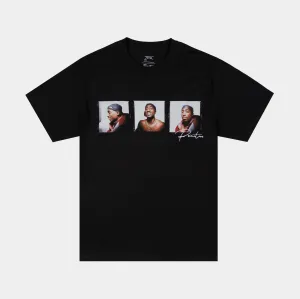 Tupac Truth Mens Short Sleeve Shirt (Black/White)