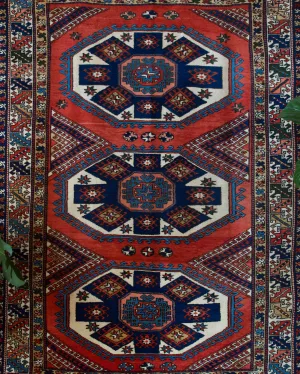 Vintage Canakkale Rug 6'7"x9'3"