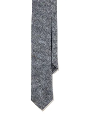 Wool Tie - Light Blue Donegal